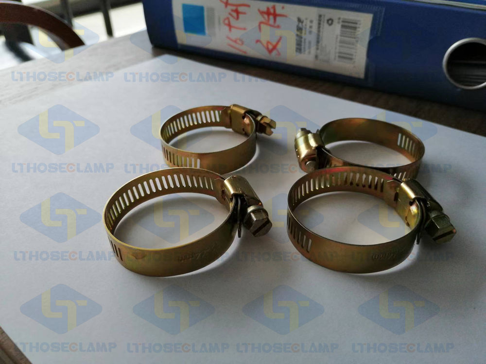 W1 Galvanized hose clamp